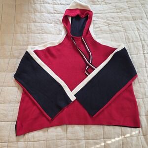 Tommy Hilfiger Women's Wide-Sleeve Cropped‎ Hoodie Medium
